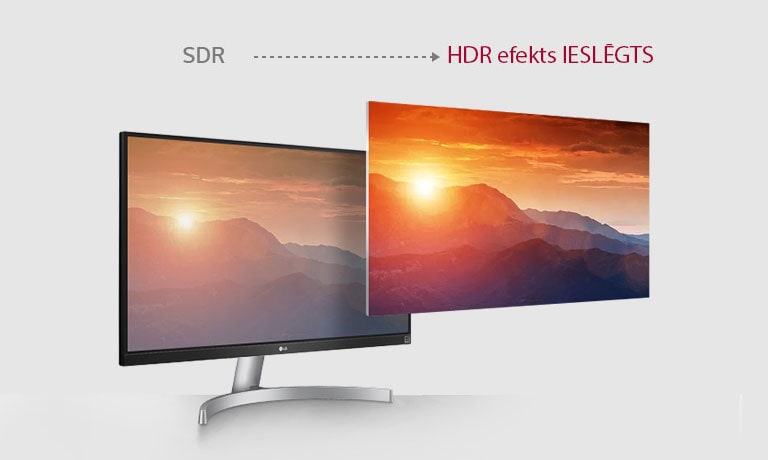 HDR efekts piemērots SDR saturam2