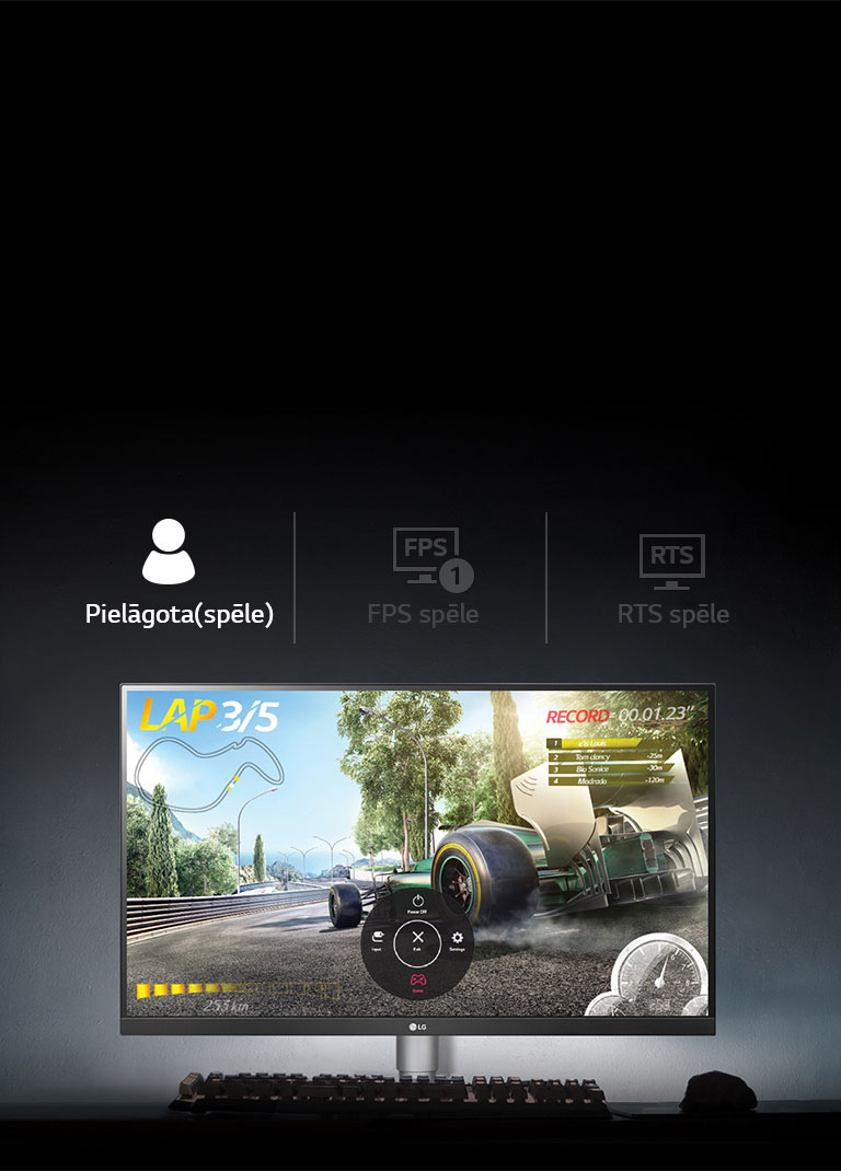 Pielāgojiet displeju jebkurai spēlei2