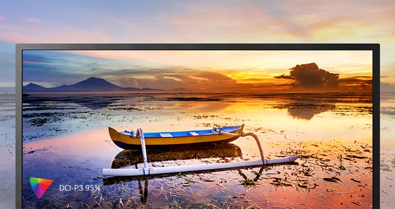 Krāsu spektrs ar DCI-P3 95% 2