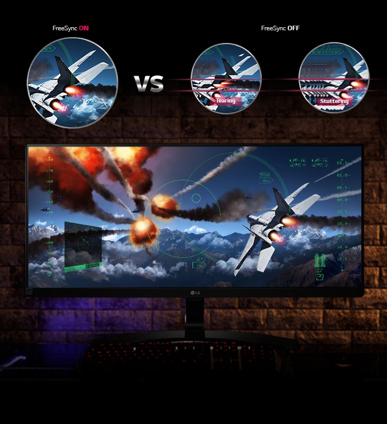 UltraWide FOV kohtub FreeSync'iga