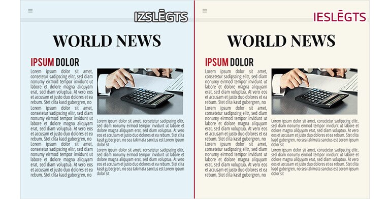 Mazāk zilās gaismas, lielāks acu komforts