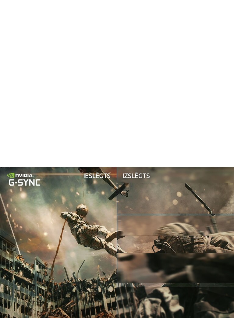 NVIDIA sertificēta saderība ar G-Sync®2