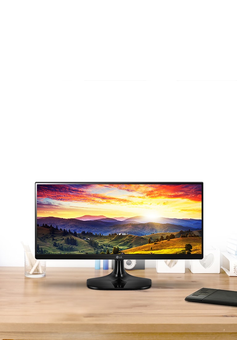 21:9 ieliekts UltraWide™ FHD IPS displejs<br> 2