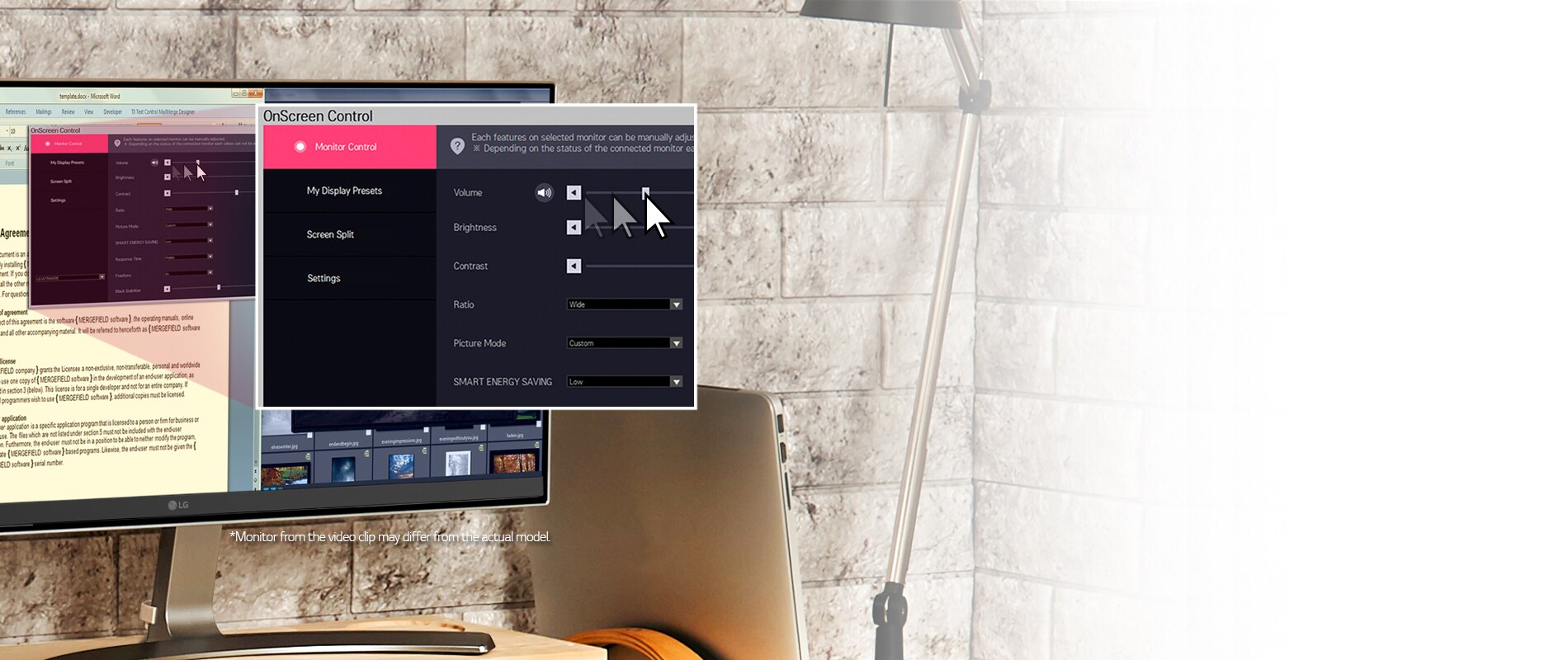 Ērtā, vienkāršā funkcija OnScreen Control1
