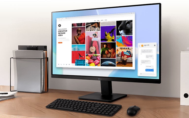 27" IPS Full HD displejs.