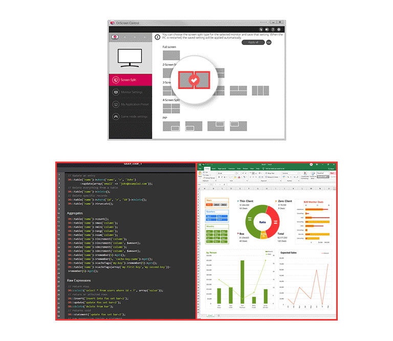 OnScreen Control nodrošina ērtāku lietotāja saskarni.
