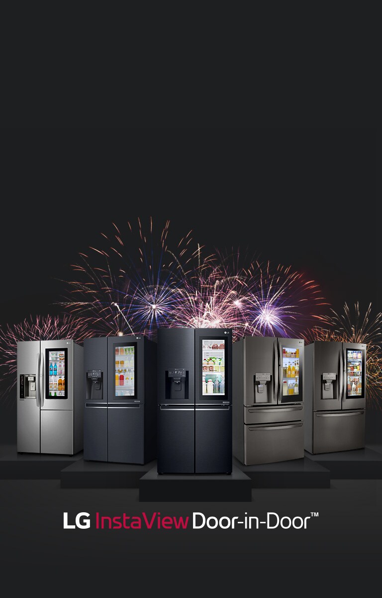 InstaView Door-in-Door pieci galvenie produkti