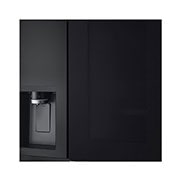 LG Side-by-Side ledusskapis | augstums 1.79m | platums 92.8cm | 628L | Melns | D klase | DoorCooling+™ | InstaView™, insta view lights off, GSXE90EVDD, thumbnail 12