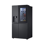 LG Side-by-Side ledusskapis | augstums 1.79m | platums 92.8cm | 628L | Melns | D klase | DoorCooling+™ | InstaView™, right side, GSXE90EVDD, thumbnail 15