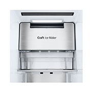 LG Side-by-Side ledusskapis | augstums 1.79m | platums 92.8cm | 628L | Melns | D klase | DoorCooling+™ | InstaView™, craft ice, GSXE90EVDD, thumbnail 7