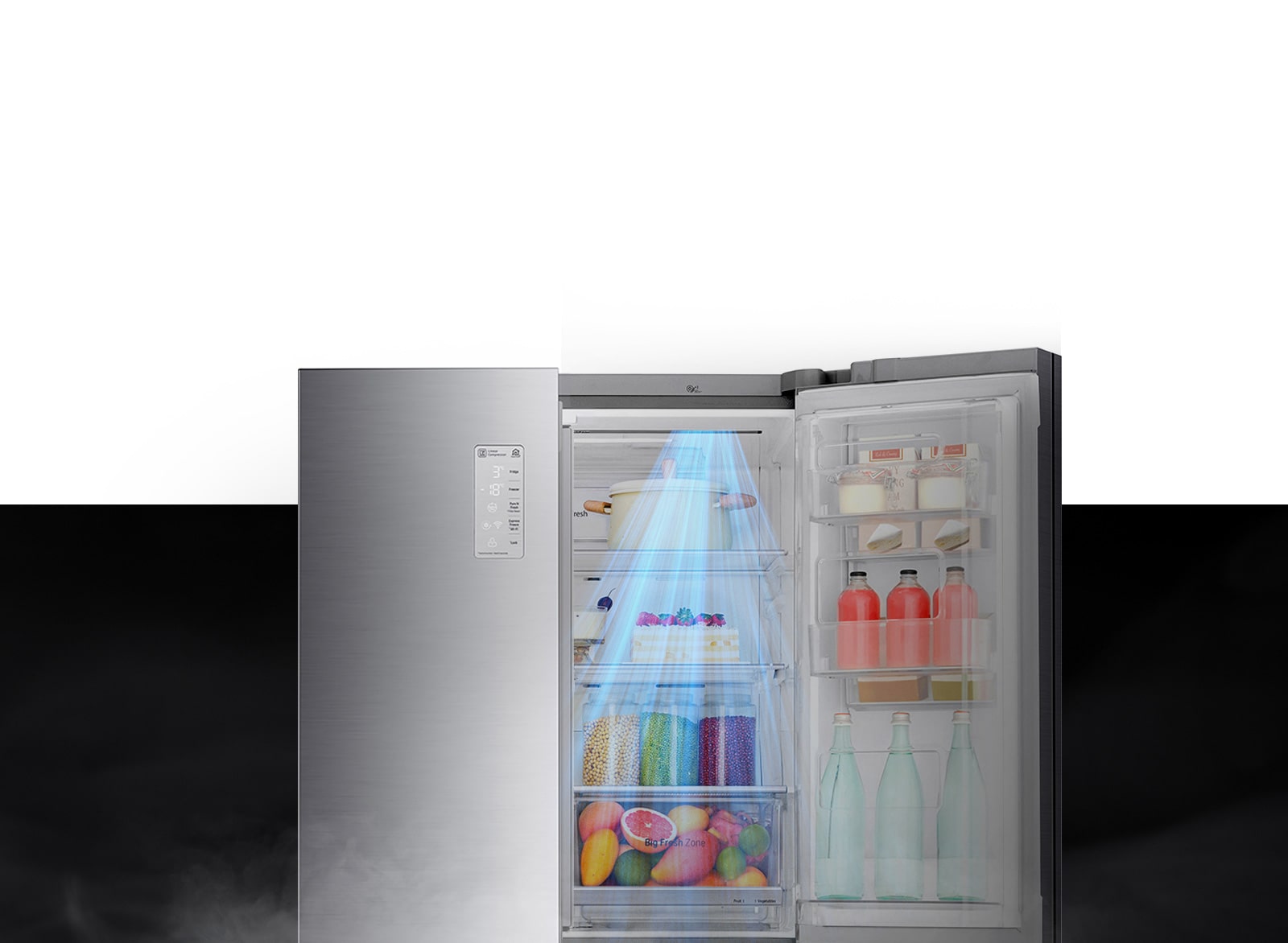 Ātrāka dzesēšana durvīs glabātiem produktiem1