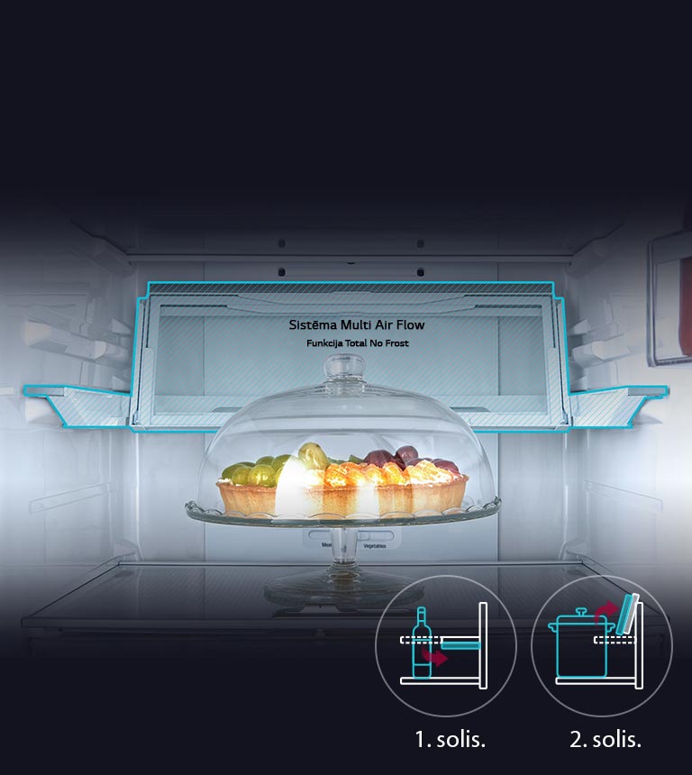 Divdaļīgi salokāms plaukts2