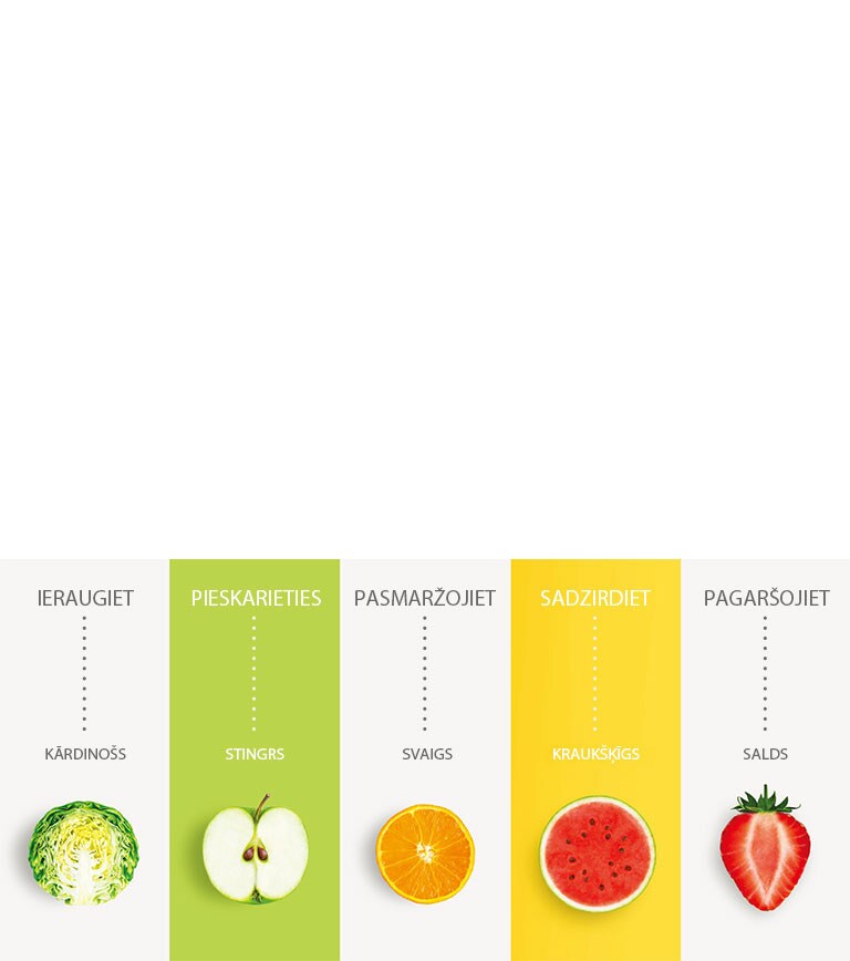 Palutiniet katru savu maņu ar NatureFRESH™