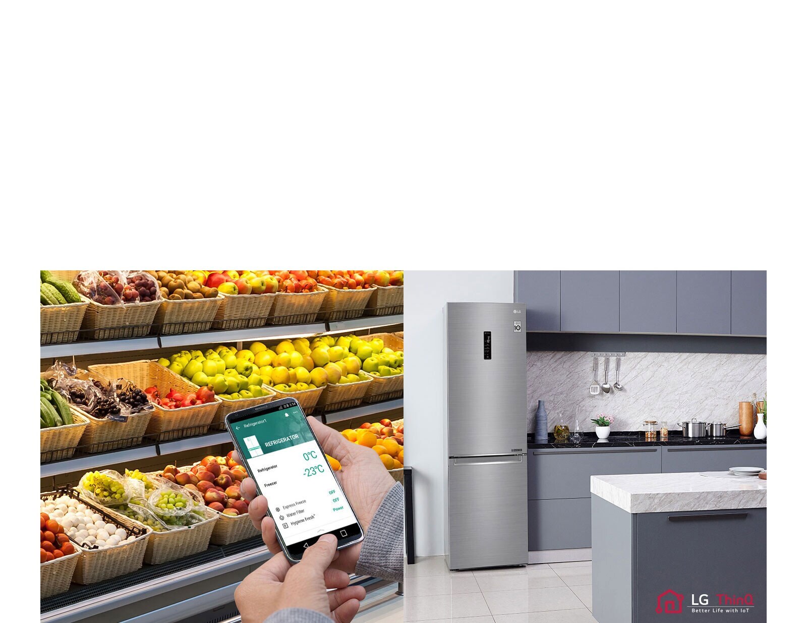 Attālināti regulējiet ledusskapja iestatījumus3