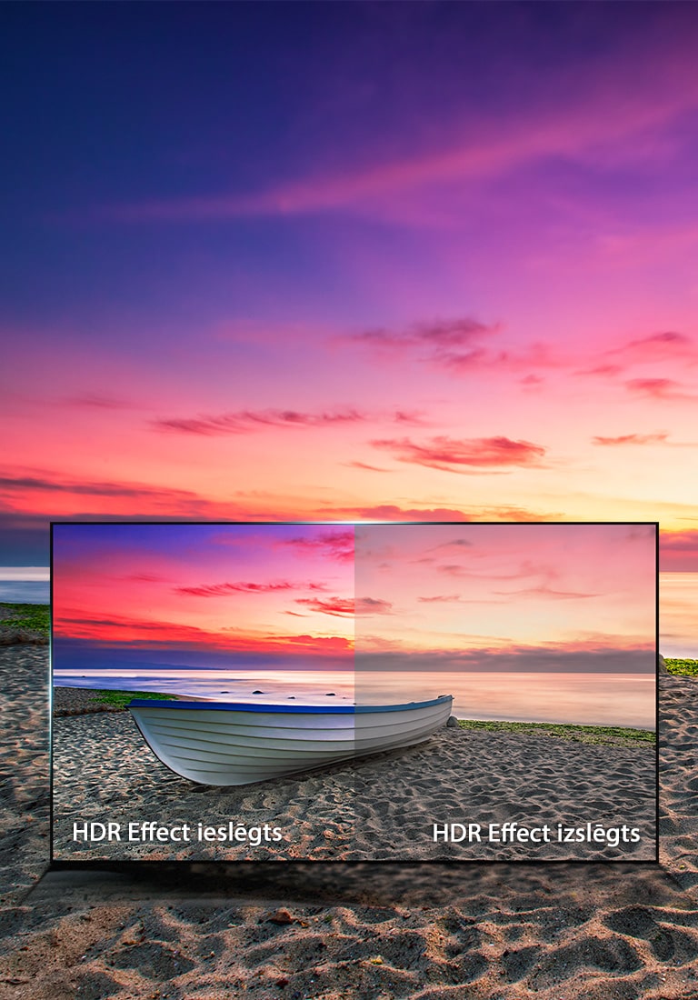 Kontrasta pastiprinātājs HDR tuvai kvalitātei