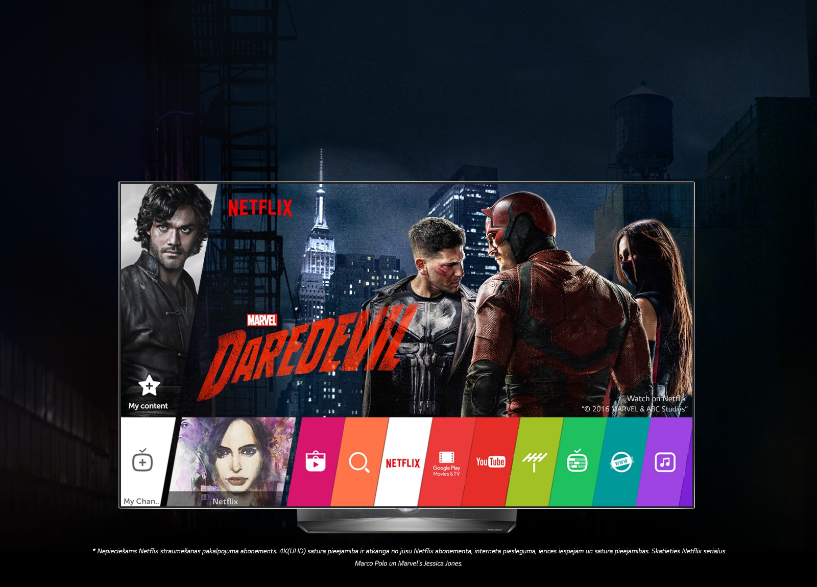 LG OLED TV is the Perfect Match for Netflix