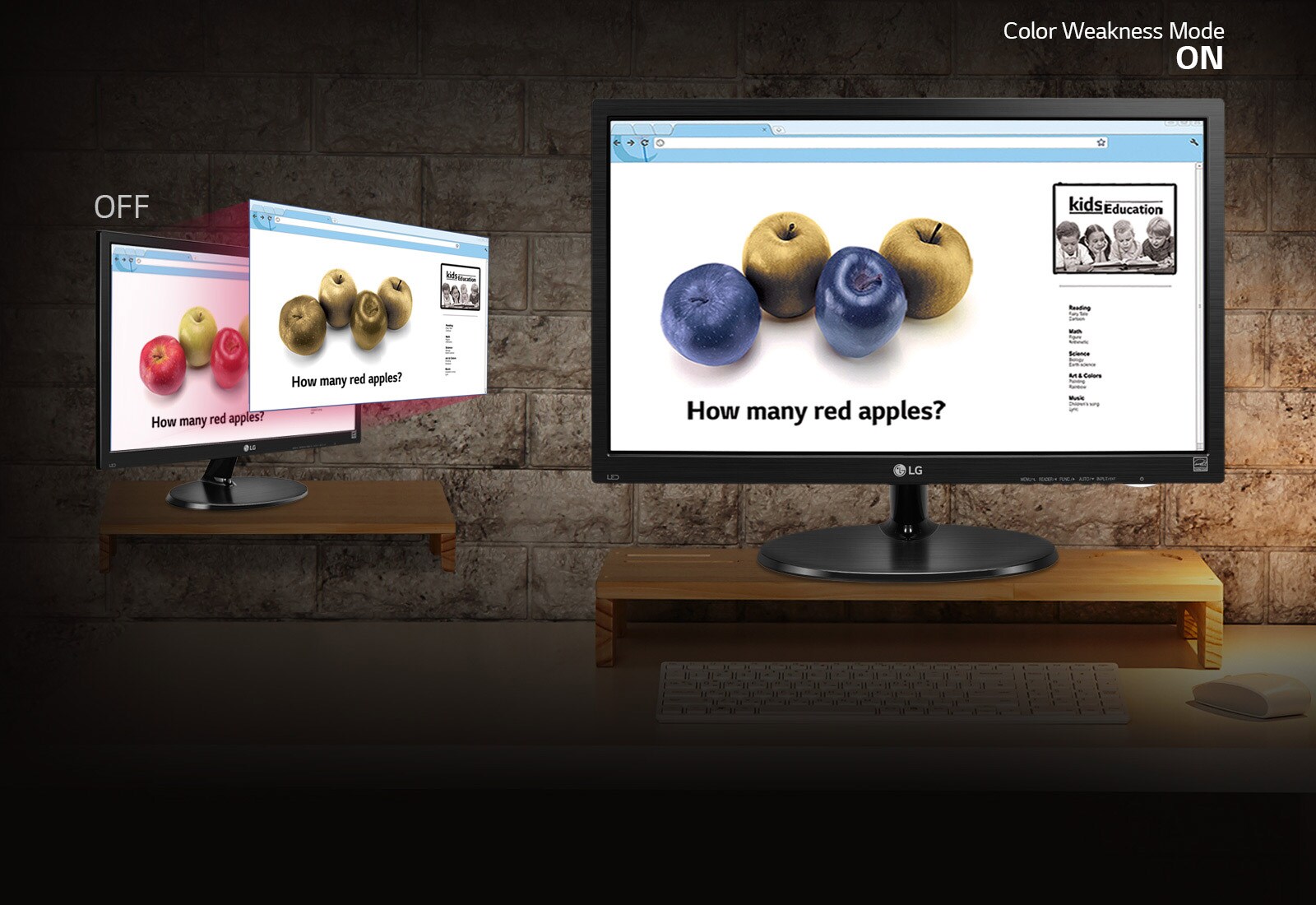 Uzlabots krāsu attēlojums cilvēkiem ar krāsu redzes traucējumiem