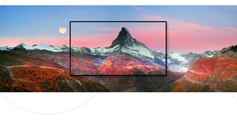 Kadrā redzama iespaidīga kalnu ainava (atskaņojiet video)