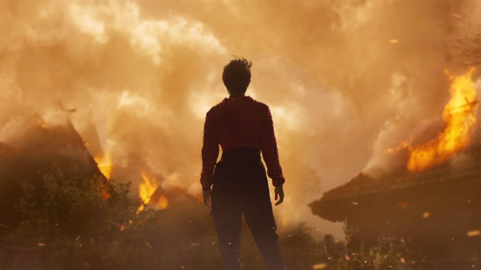 Meitene spēļu telpā kļūst par spēles Assassin’s Creed galveno varoni un izbauda spēli. Redzams logotips “Kļūstiet par spēles noteicēju, izgaismojiet spēles”