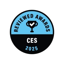 Reviewed Awards CES 2025 logo.