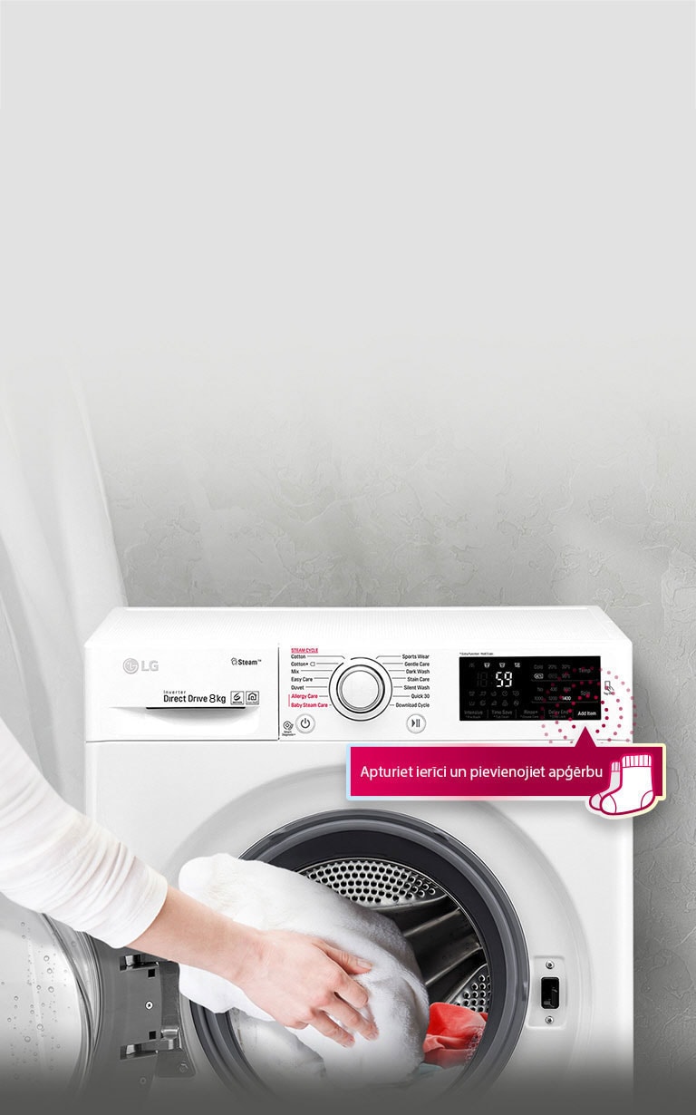 Apturiet ierīci un pievienojiet apģērbu2