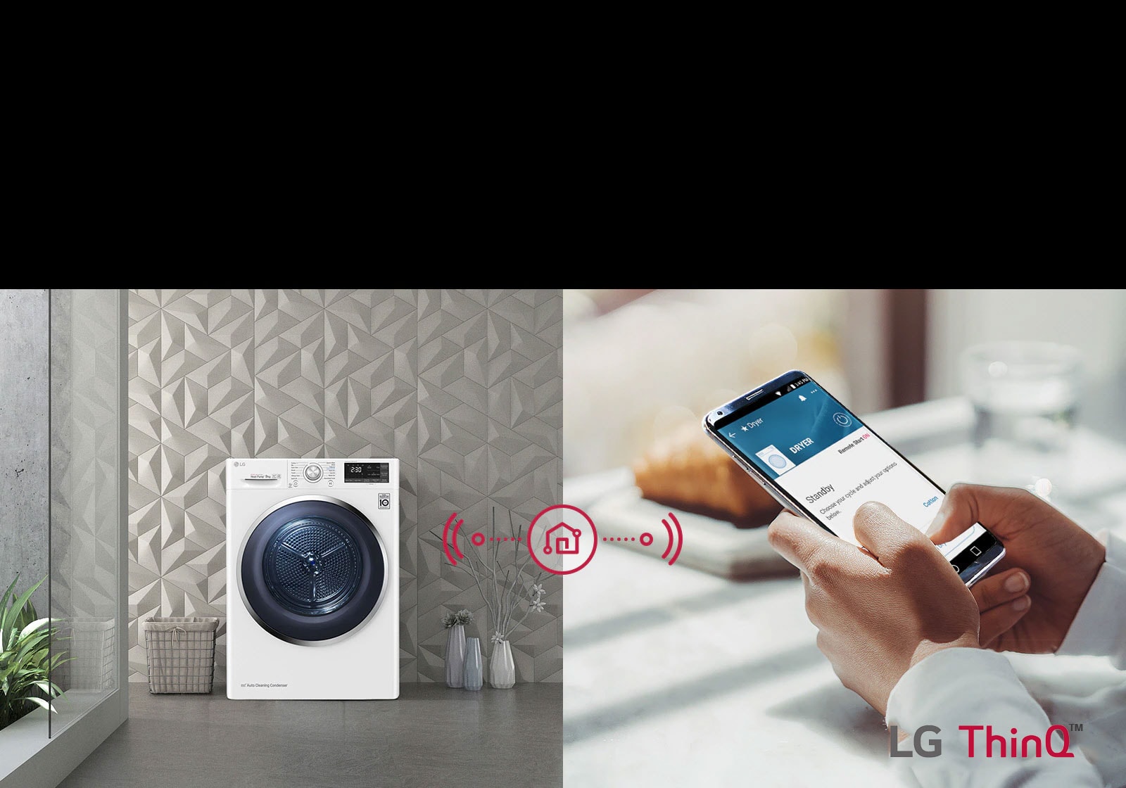 Attālināta vadība ar LG ThinQ™