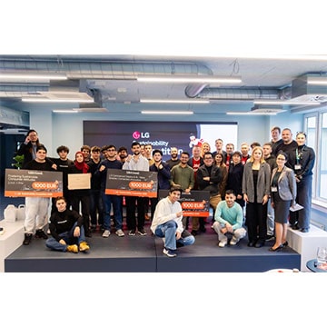 No vertikālām siltumnīcām līdz “eko punktu” aplikācijai: noskaidroti uzvarētāji “LG Sustainability Coopetition” studentu hakatonā