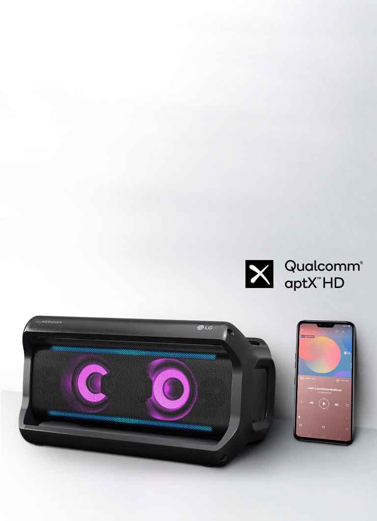 Bezzudumu straumēšana ar aptX HD