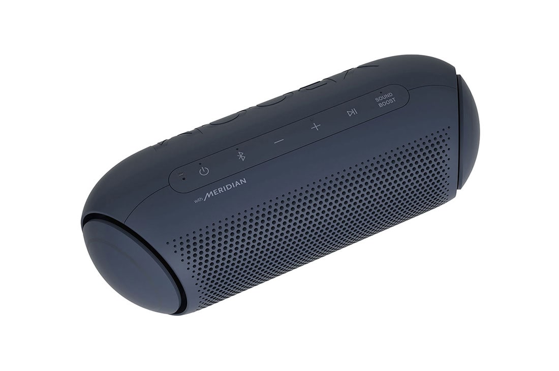 LG XBOOM Go PL5 bezvadu skaļrunis, XBOOM Go ar apaļu sarkanām gaismiņām ir vērsts pret augšējo kreiso stūri., PL5, thumbnail 12