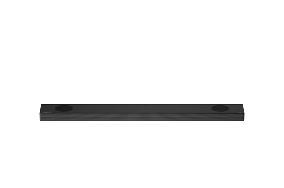 LG 5.1.2 kanālu SoundBar audio sistēma ar Dolby Atmos un 520W audio izvadi, skats no priekšpuses 30&nbsp;grādu leņķī, SN9Y, thumbnail 4
