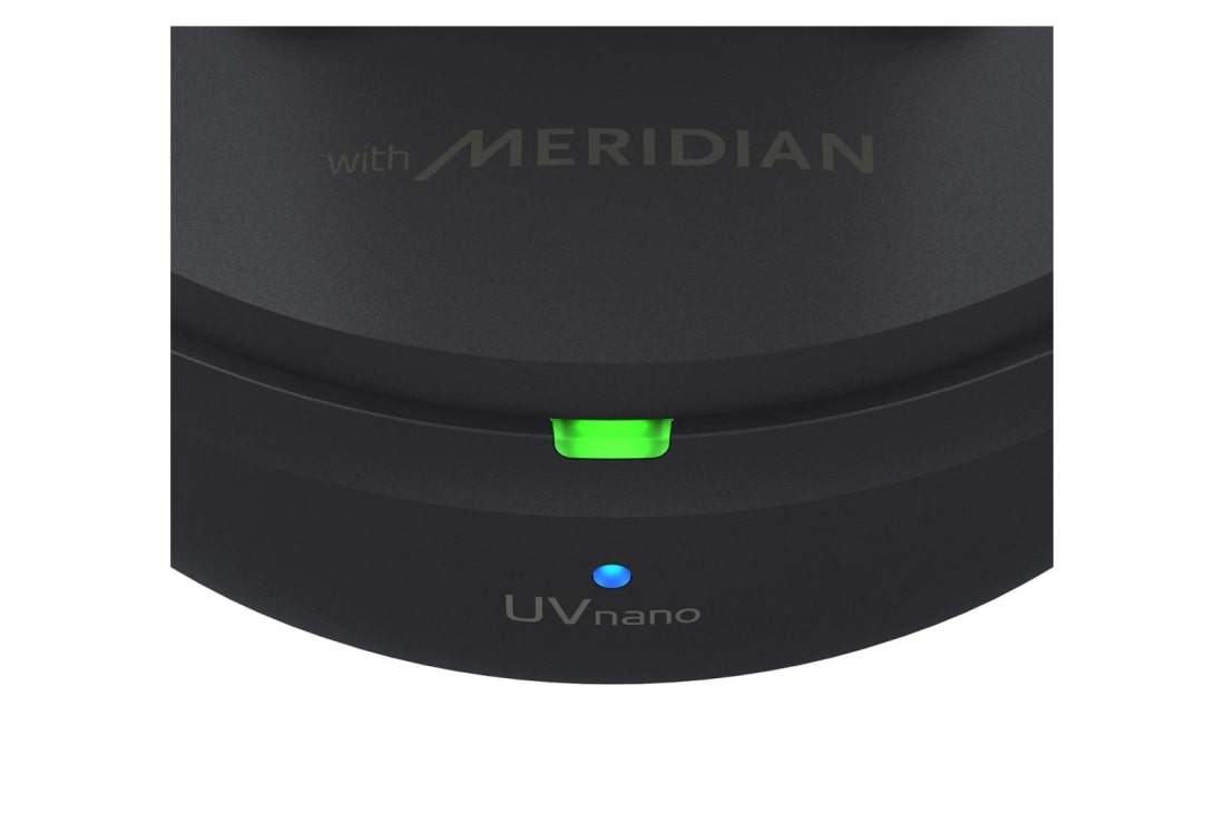 LG TONE Free DFP8, Futrāļa priekšpuse redzama tuvplānā, un ir ieslēgta uzlādes gaismiņa., TONE-DFP8, thumbnail 10