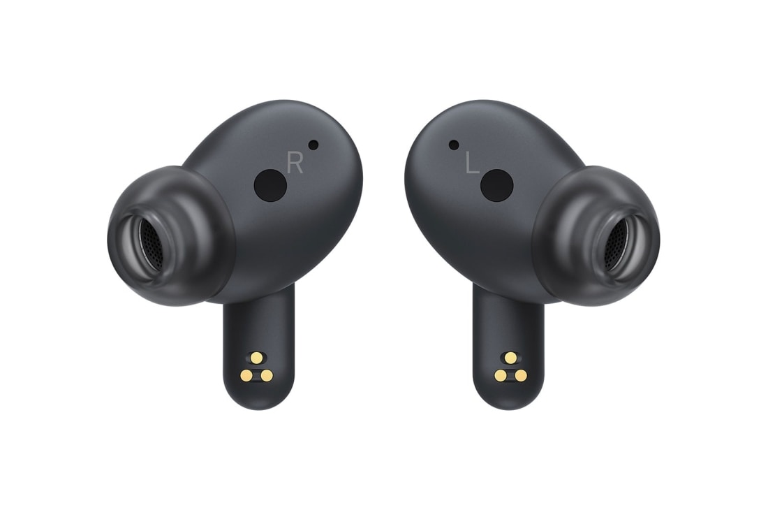 LG TONE Free DFP9, Skats no aizmugures uz austiņām, kuru uzgaļi pavērsti viens pret otru., TONE-DFP9, thumbnail 4