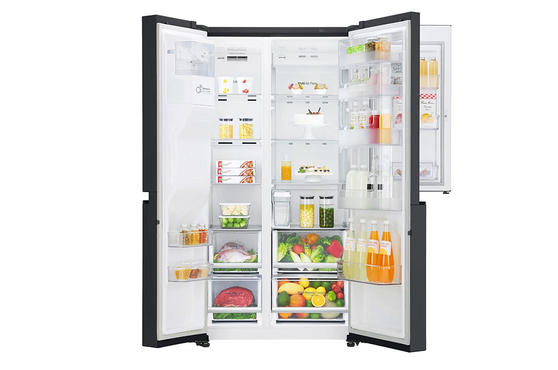 LG 625L No-Frost Side-by-Side ledusskapis, platums 91,2cm, augstums 179cm , LG Ledusskapji GSJ761MCUZ thumbnail 3, GSJ761MCUZ, thumbnail 3