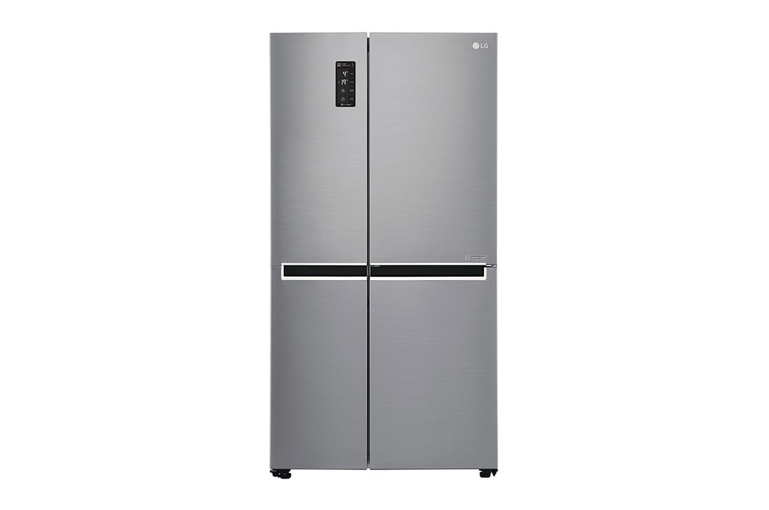 LG 642L No-Frost Side-by-Side ledusskapis, platums 91,2cm, augstums 179cm , GSB760PZXZ