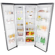 LG 642L No-Frost Side-by-Side ledusskapis, platums 91,2cm, augstums 179cm , GSB760PZXZ, thumbnail 13