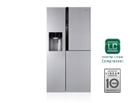 LG GS9366PZQVD Door-in-Door ledusskapis1