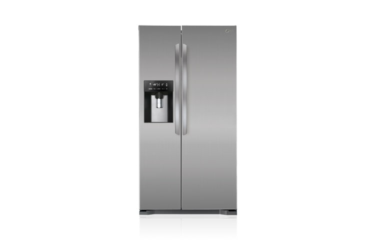 LG  Side-by-Side ledusskapis un ūdens kondensāta savākšanas sistēma., GSL325PZYVD