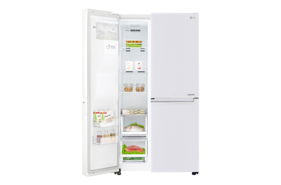 LG 625L No-Frost Side-by-Side ledusskapis, platums 91,2cm, augstums 179cm , GSJ761SWXZ, thumbnail 7