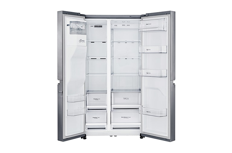 LG 625L No-Frost Side-by-Side ledusskapis, platums 91,2cm, augstums 179cm , GSL760PZXV, thumbnail 2