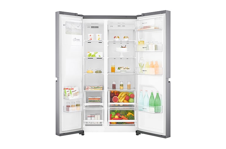 LG 625L No-Frost Side-by-Side ledusskapis, platums 91,2cm, augstums 179cm , GSL760PZXV, thumbnail 4