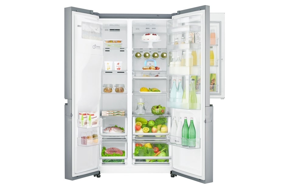 LG 625 l No-Frost Side-by-Side ledusskapis, platums 91,2 cm, augstums 179 cm , GSJ960PZBZ, thumbnail 6