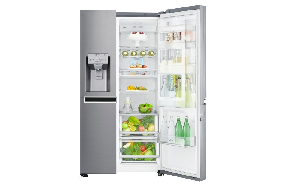 LG 625 l No-Frost Side-by-Side ledusskapis, platums 91,2 cm, augstums 179 cm , GSJ960PZBZ, thumbnail 8