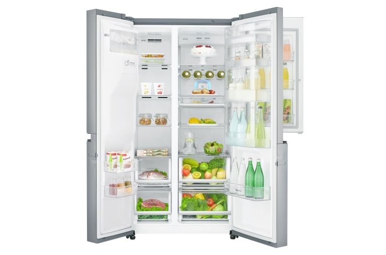 LG 625 l No-Frost Side-by-Side ledusskapis, platums 91,2 cm, augstums 179 cm , GSJ960PZBZ, thumbnail 6