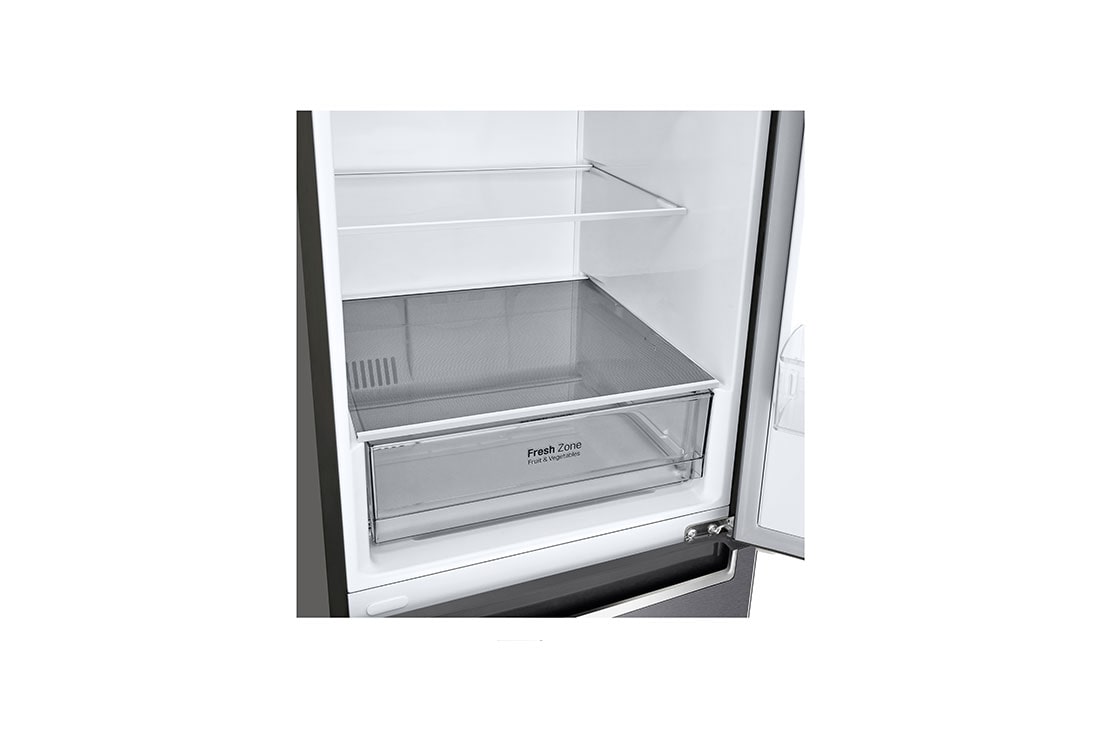 LG Ledusskapis | 2.03m | 384L | Tumši pelēks | E klase | DoorCooling | Total No Frost | GBP32DSKZN, GBP32DSKZN, thumbnail 4