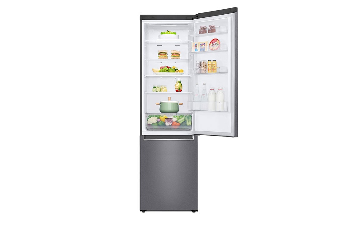 LG Ledusskapis | 2.03m | 384L | Tumši pelēks | E klase | DoorCooling | Total No Frost | GBP32DSKZN, GBP32DSKZN, thumbnail 9