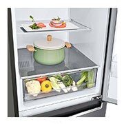 LG Ledusskapis | 2.03m | 384L | Tumši pelēks | E klase | DoorCooling | Total No Frost | GBP32DSKZN, GBP32DSKZN, thumbnail 3