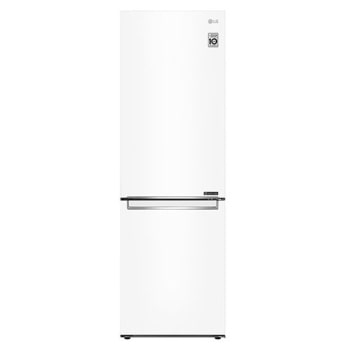 LG Ledusskapis | 1.86m | 341L | Balts | E klase | DoorCooling | Total No Frost | GBB61SWJMN1