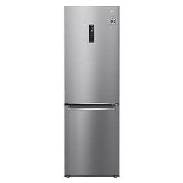 LG Ledusskapis | 1.86m | 341L | Pelēks | E klase | DoorCooling | Total No Frost | GBB71PZDMN2