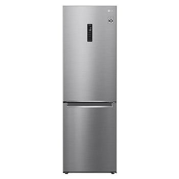 LG Ledusskapis | 1.86m | 341L | Pelēks | E klase | DoorCooling | Total No Frost | GBB71PZDMN1