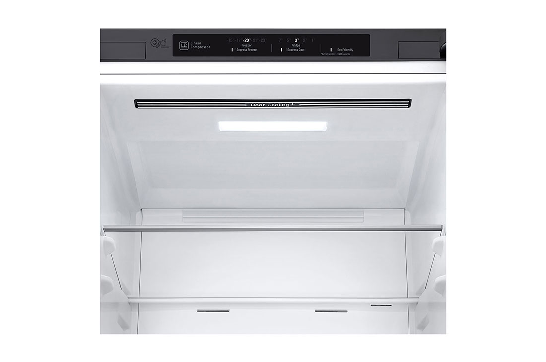 LG Ledusskapis | 1.86m | 341L | Pelēks | E klase | DoorCooling | Total No Frost | GBB71PZEMN, GBB71PZEMN, thumbnail 7